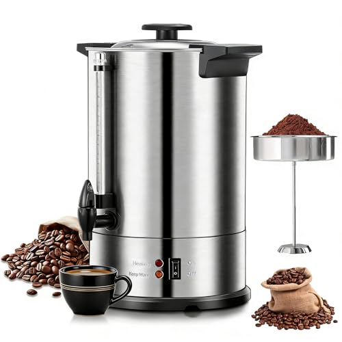 CTJ Commercial Coffee Urn 100-Cup Coffee Maker Machine