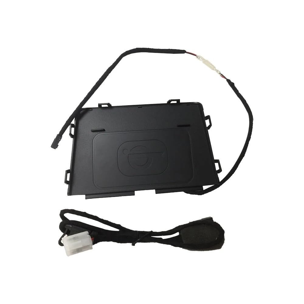Chargeur sans fil de voiture adapté for Volkswagen Tiguan MK1 2010 à 2016, for IPhone, Charge rapide, tapis de Charge for téléphone portable, support intérieur
