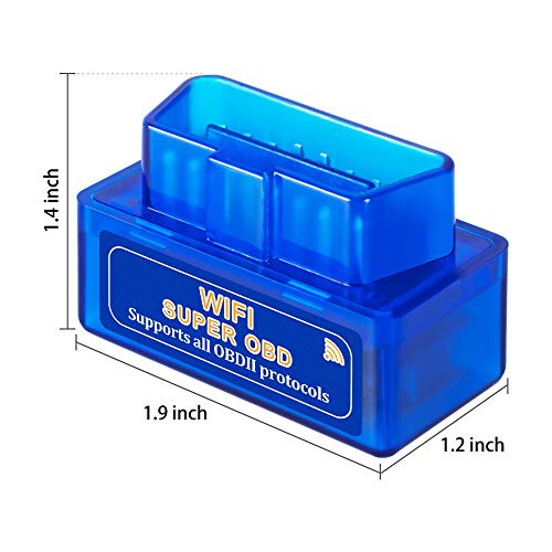 Obd2 Scanner Wifi For Android Ios(Iphone Ipad), Launchh Obdii Auto Diagnostic Scan Tool, Car Diagnostic Scanner, Car Error Code Reader Elm327 Obd #TOP1