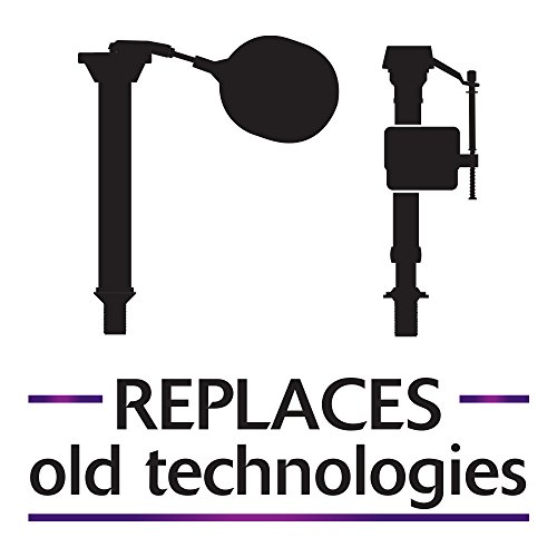 Korky 528 Toilet Fill Valve, Universal, Black #TOP3