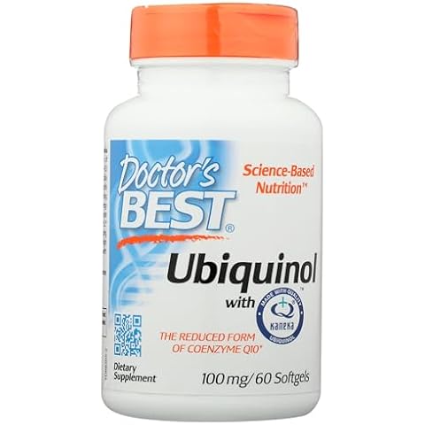 Doctor's Best Ubiquinol with Kaneka QH Softgels Cover