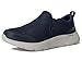 Skechers Men's Gowalk Flex - Athletic Slip-on Casual Loafer Walking Shoes with Air Cooled Foam, Navy/Grey, 11.5 X-Wide