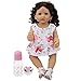 55cm wiedergeborene Babypuppe, exquisites lockiges Haar Realistische Babys Mädchenpuppe Lebensechte Kinder Niedliche entzückende Puppe Kind Rollenspiel Spielzeug Ganzkörper-Babypuppen