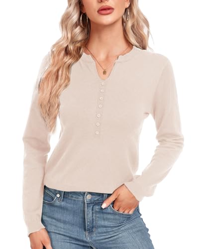 Image of Women Summer Knit Shirt Blouse V Neck Short Sleeve Pullover Sweater Tops