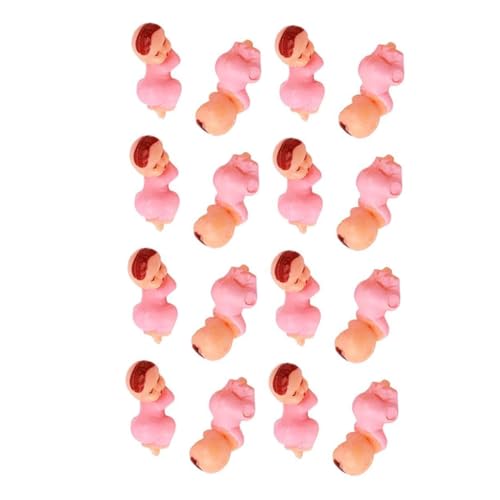 Jouets de Bain pour Bébé ORFOFE : 100 mini poupées roses de 1 pouce pour douche et lot anniversaire