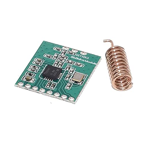Rakstore CC1101 ワイヤレスモジュール 長距離伝送アンテナ 868MHZ SPIインターフェース
