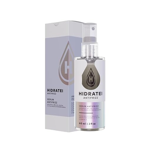 Sérum Antifrizz Hidratei 60ml - Óleo Reparador de frizz