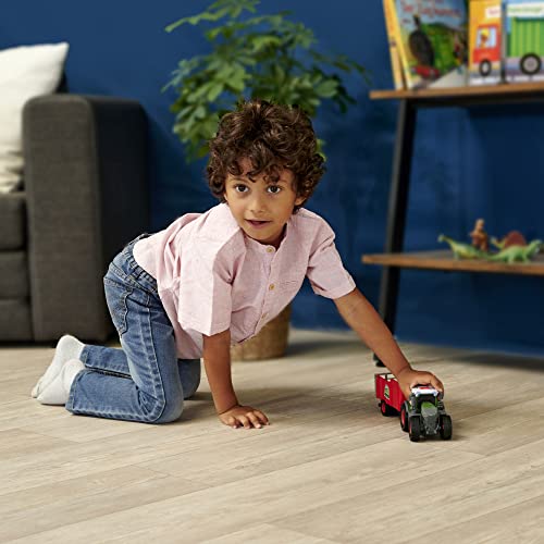 Dickie Toys - Fendt Traktor mit Anhänger (26 cm) Spielzeug für Kinder ab 3 Jahren mit Freilauf-Mechanik, Licht, Sound… – Bild 6