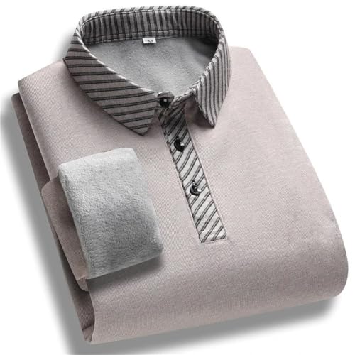 Men's Sweater Fleece Pullover Polo Neck Slim Fit Elegant Luxury Fake Two Pieces Knitted Sweaters2