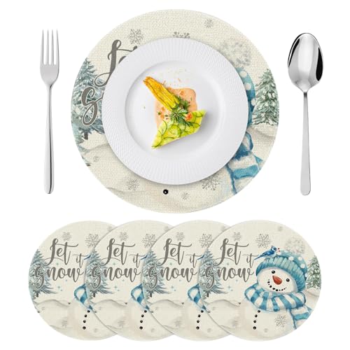 Weihnachten Tischsets 4er Set Platzsets Weihnachten 36cm Tischset...
