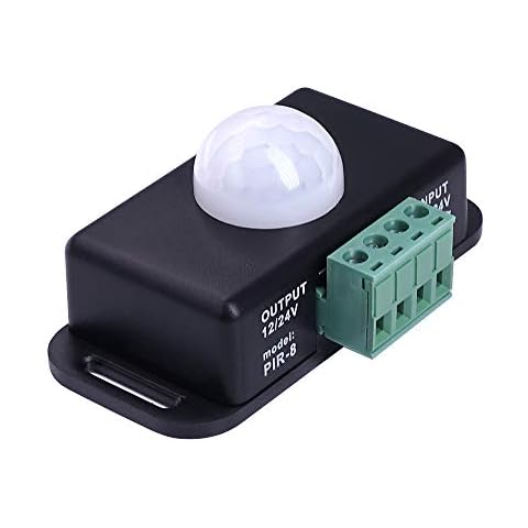 Sensky BS009 12V 24V PIR Motion Sensor LED Motion Sensor Switch Motion Function Sign Control PIR Controller LED Strips Lighting Cover