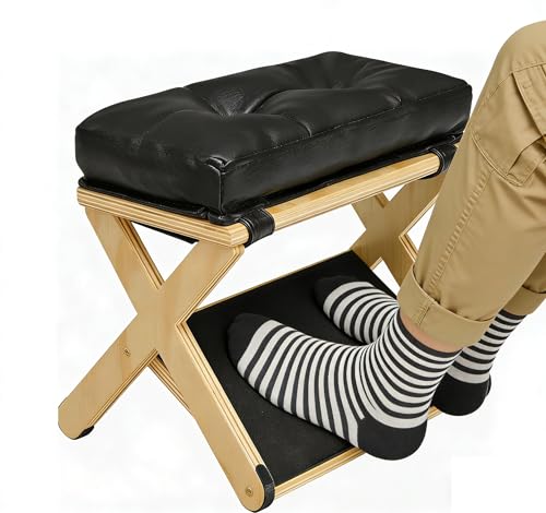 Repose-pieds 2 en 1 de bureau, repose-pieds réglable en hauteur