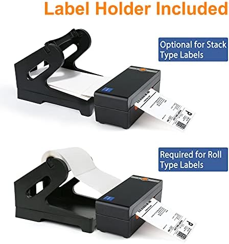 Thermal Label Printer, 4x6 Shipping Label Printer with High Speed 150mm/s, Address Postage Barcode Mailing Printer for USPS, Amazon, Ebay, Shopify ...