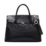 Praktische Struktur: Reißverschluss. Es kommt mit einem abnehmbaren Schulterriemen, und bietet mehrere Trageoptionen, per Hand, am Ellbogen, über der Schulter oder über dem Körper. So kann es als Henkeltasche, Umhängetasche oder Schultertasche verwendet werden. Junge Dame, Frau mittleren Alters oder Ältere Menschen, alle können es tragen. Es ist auch eine perfekte alltägliche Wahl, zum Beispiel zum Einkaufen, zur Arbeit, auf Reisen, ausgehen, zum Abhängen usw.