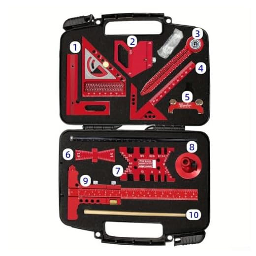 Complete Woodworking Measuring Kit