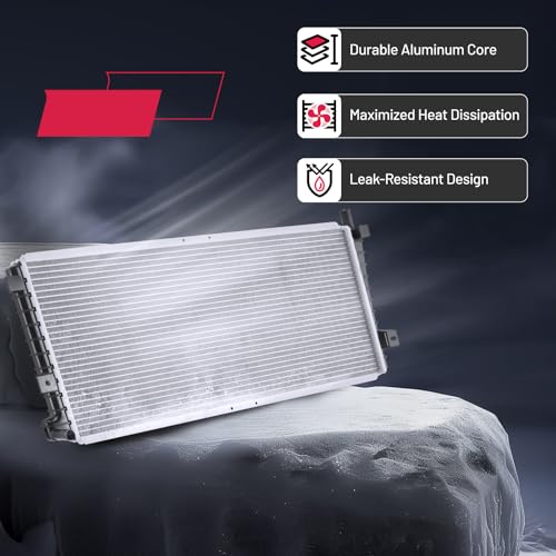 Image of BDFHYK 2763 Aluminum Radiator for Ford Escape 2005-2012, for Mazda Tribute 2008-2010, for Mercury Mariner 2006-2011, CU2763 DPI 2763, 16mm Core, Direct Fit