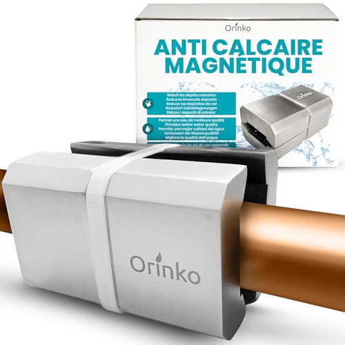 ORINKO Aimant Anticalcaire Magnétique Puissant pour Canalisation et Robinet –
