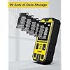 Laser Measure,Laser Distance Meter Device IP54 Portable Digital Measure Tool Range Finder with Bubble Levels and LCD Backlit