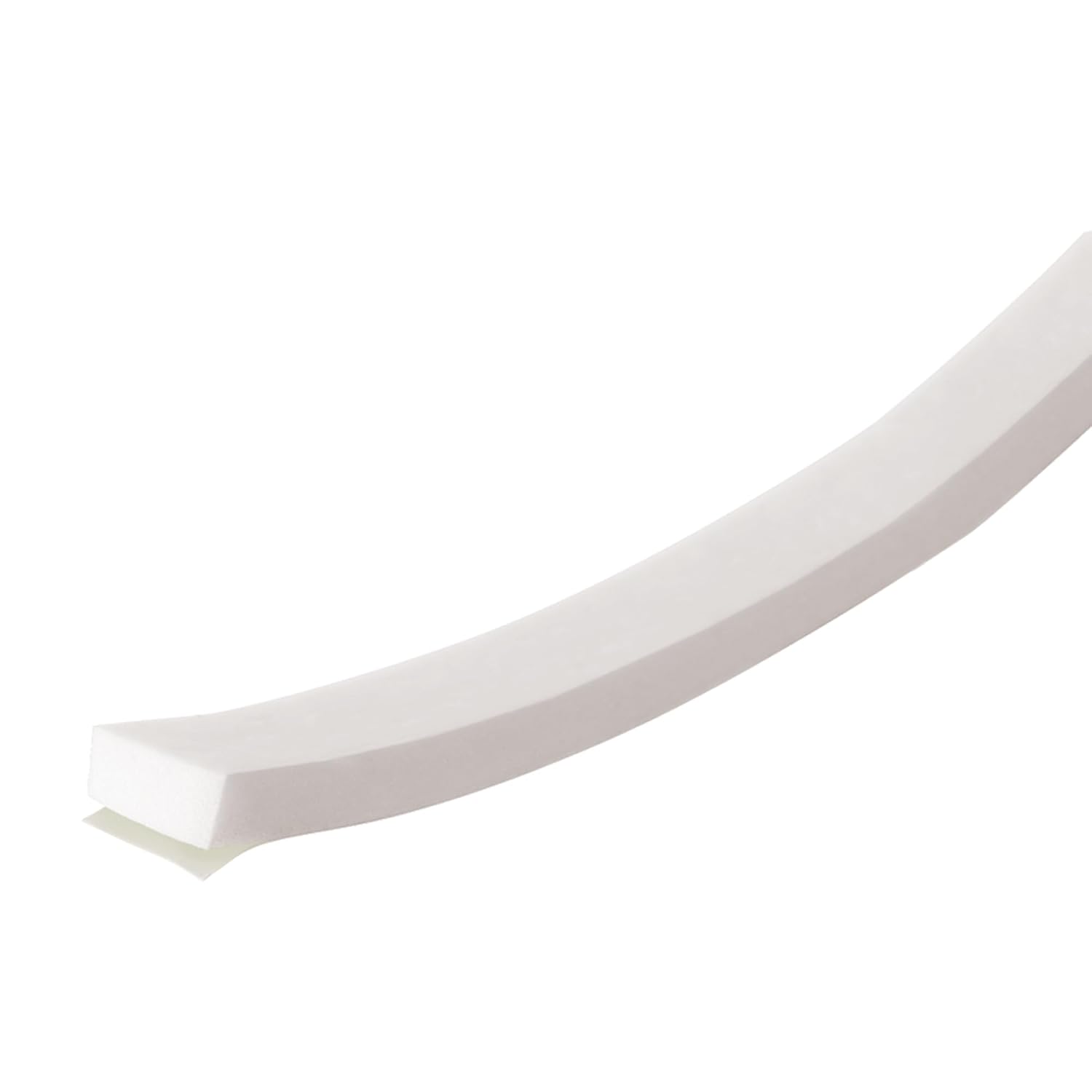 MD Building Foam Window Seal, Small Gap Weatherstrip, White, 17ft