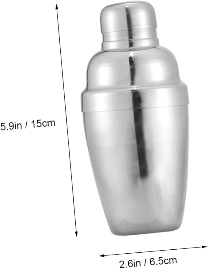 Set de Coctelera de Acero Inoxidable 4 Piezas Happyyami miniatura 7