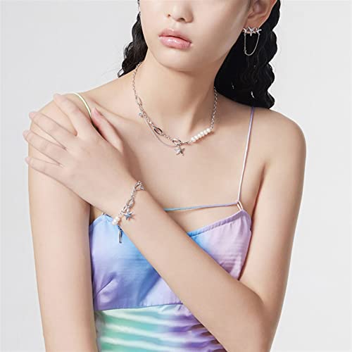 Pendentif étoile de mer et perle d'eau douce pour vos tenues d'été