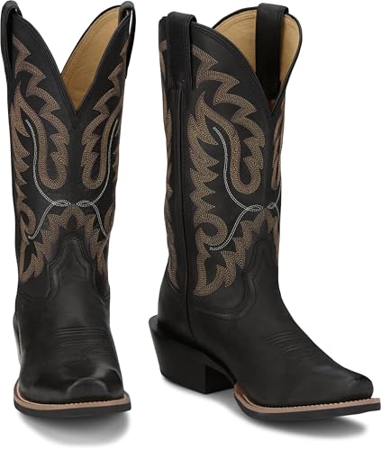 Justin Cowboy Town Men's 13" Boot - Durable Leather Western Style, Classic Design, Comfortable Fit for Everyday Wear2
