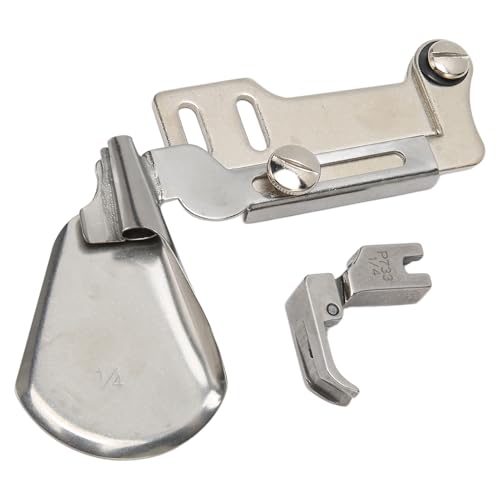 Prensatelas para máquina de coser dobladillo 1/4 acero inox miniatura 3