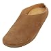 HAFLINGER Softino Pantoffeln Hausschuhe Ballerina im schlichten Design, Marron clair chiné 248, 45 EU