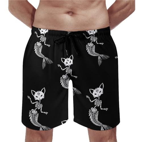Shorts de bain homme cat fish tail maillot de bain séchage rapide M