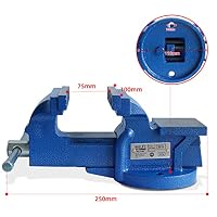 CCLIFE Schraubstock 100 mm feststehend aus Gusseisen für Werkbank – Ansicht 3
