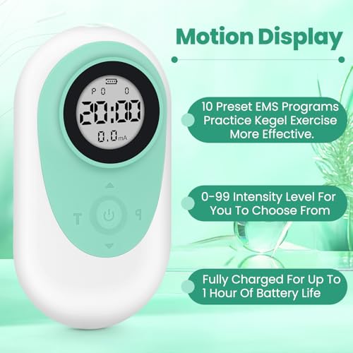 Image of Incontinence Treatment Device, Pelvic Floor Exercise Devices for Women, Pelvic Floor Trainer&Kegel Exerciser for Postpartum Recovery and Pelvic Floor Stimulator for Bladder Control