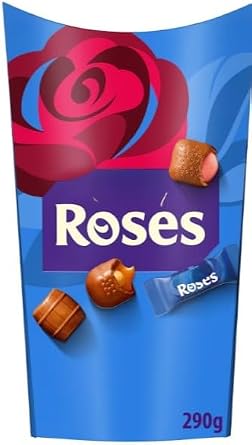 Roses Chocolate Box 290g "Serving up some sweet happiness" Special For Easter Christmas,Birthday,NewYear