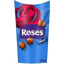 Roses Chocolate Box 290g Pack of 3 "Serving up some sweet happiness" Special For Easter Christmas,Birthday,NewYear