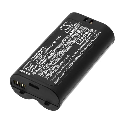 CS Cameron Sino 6800mAh / 25.16Wh Replacement Battery for MYQ Smart Garage Video KEYPAD, VKP1-MYQ, 18650MH1-1S2P