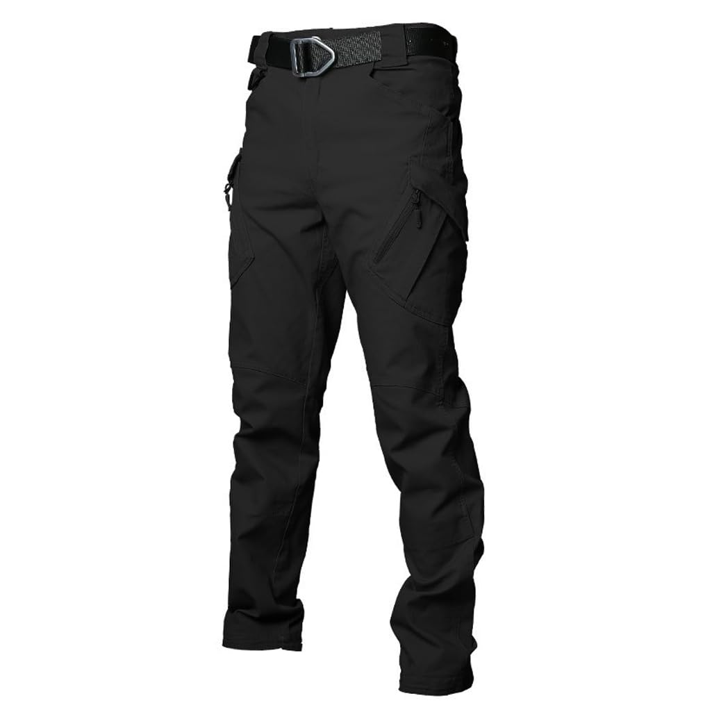 Taktische Hose für Herren, elastische Kampfhose mit mehreren Taschen zum Wandern und Jagen, gerades Bein-Design, langlebige und vielseitige Outdoor-Ausrüstung