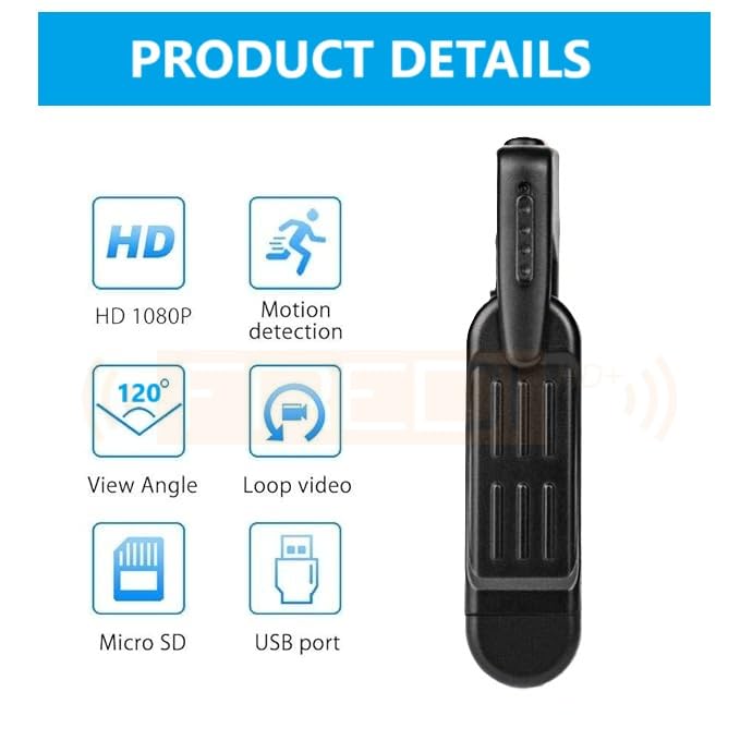 T189 Mini Pen Cam Product Details Icons