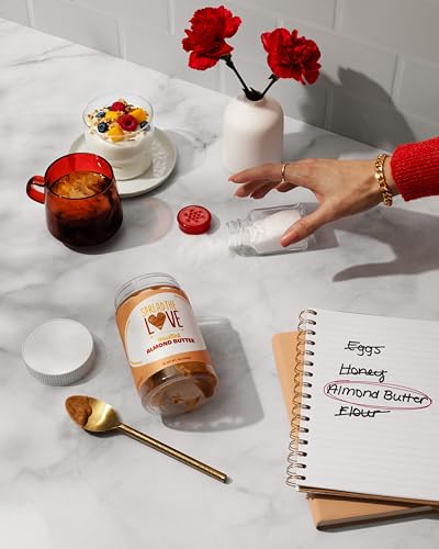 Spread The Love UNSALTED Almond Butter, 16 Ounce (All Natural, Vegan, Gluten-free, Creamy, No added salt, No added sugar, No palm fruit oil, Not pasteurized with PPO) - Thumbnail 6