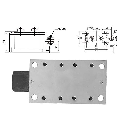 Module de thyristor MTC300A 1600V pour armoire électrique industrielle et automatisme de puissance