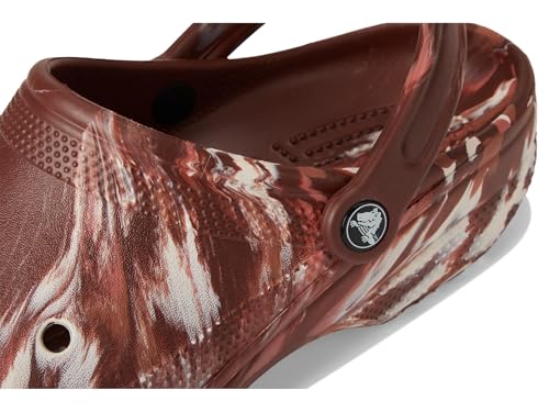 Image of Crocs Unisex Adult Classic Clog 206867-2FM Dark Clay /Multi M3W5