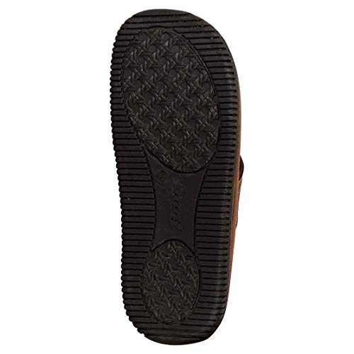 Image of Bata Men's Synthetic Slip On Slippers (Brown, numeric 6)