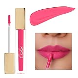 【A prueba de besos】 No pegajoso, difícil de desvanecer. Repleto de agentes formadores de película, este lápiz labial líquido cremoso y rico en pigmentos satura los labios con un lavado de color intenso y vibrante con un increíble poder de permanencia.