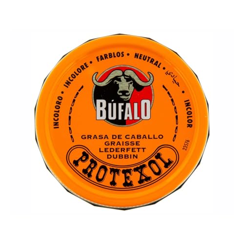 BÚFALO Crema de cuero en lata Búfalo Protexol 75 ml, 3 unidades