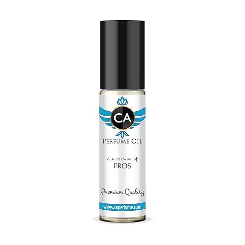 CA Perfume Impression of Eros For Men Replica Fragancia Aceite Corporal Dupes Muestra de aromaterapia esencial sin alcohol, tamaño de viaje,