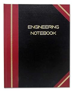 BookFactory Engineering Notebook Professional IngenieurLaborNotizbuch