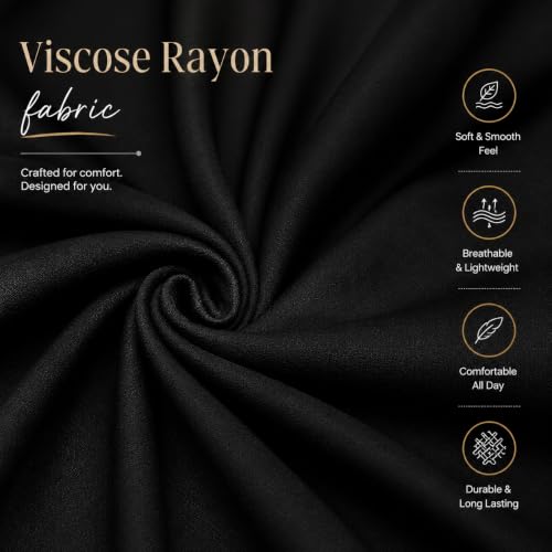 Image of Viscose Rayon Flared Printed Plazzo Palazzo Pants, Loose /Relaxed Fit Regular, Office Wear, Casual Wear Comfortable, Trouser Pants for Girls & Women Black Kerri Design (S to 3XL Size)