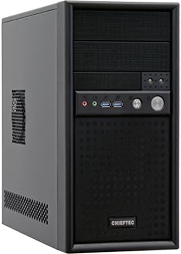 Chieftec CD-01B-U3 – Box of Computer (Mini-Tower, PC, Micro-ATX, Black, Top, Over Current, Over Power, Short circuit, Low Voltage)