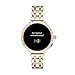 Kate Spade New York Women's Gen 4 Scallop 2 HR Heart Rate Stainless Steel Touchscreen Smart Watch, Color: Silver/Gold (Model: KST2012)