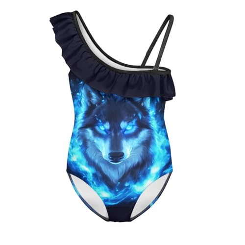 Yzaoxia One Piece Swimsuits for Girls Bathing Suit Kids Swimwear Bikini 3-14 Years Old