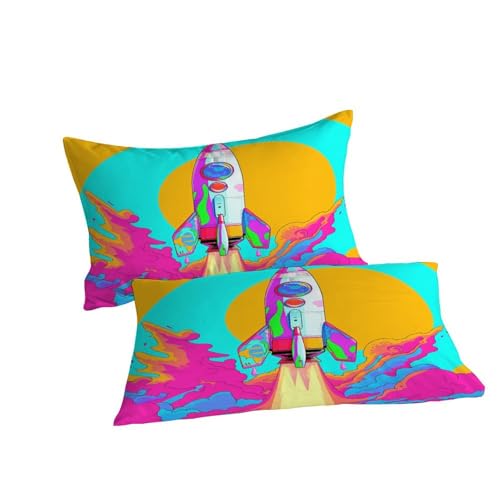 Housse de couette 3D motif starry sky theme en microfibre douce double 200x200