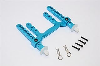 GPM For Traxxas Craniac Upgrade Parts Aluminum Rear Body Post Mount With Delrin Post - 1 Set Light Blue